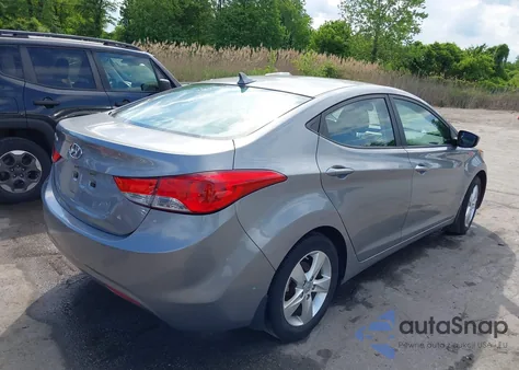 2013 Hyundai Elantra Gls from USA, damaged, VIN KMHDH4AEXDU927738
